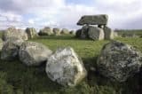 Close up of passage tomb entrance