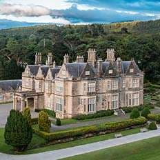 Muckross House - magnificent Victorian mansion with manicured lawns