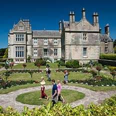 Muckross House with sunken garden in foreground